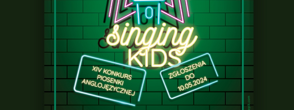  Konkurs piosenki anglojęzycznej Singing Kids