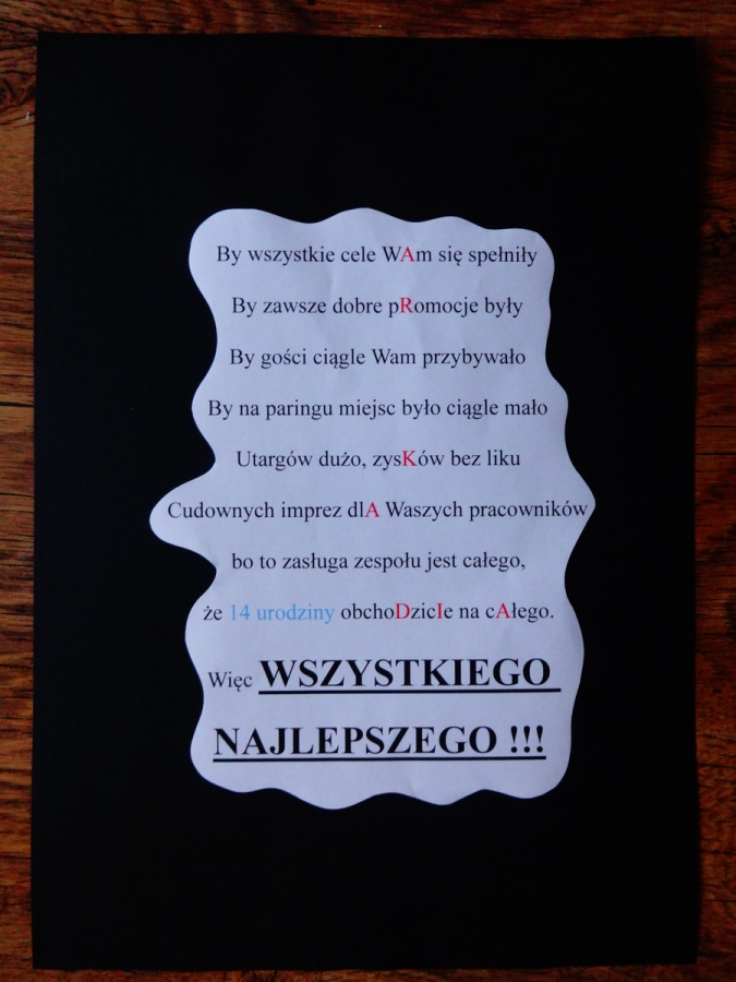 Wielki konkurs urodzinowy na 14. urodziny Arkadii! (zakończony)