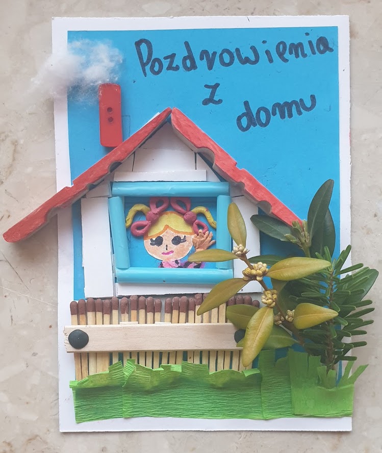 Konkurs plastyczny dla dzieci "Pozdrowienia z domu!" #pozdrowieniazdomu (zakończony)