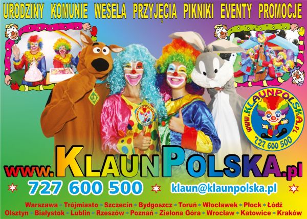 Angel - KLAUN POLSKA - CLOWN MAGIK ORGANIZACJA URODZIN DLA DZIECI