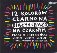 12 kolorów czarno na białym i biało na czarnym