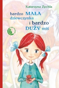 Bardzo mała dziewczynka i bardzo duży miś