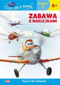 Disney Ucz się z nami. Zabawa z naklejkami