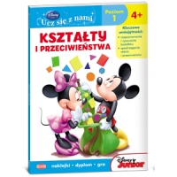 Disney Ucz się z nami. Klub Przyjaciół Myszki Miki. Kształty i przeciwieństwa