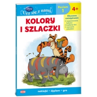 Disney ucz się z nami. Kubuś i przyjaciele. Kolory i szlaczki