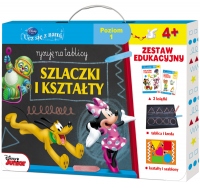 Rysuję na tablicy szlaczki i kształty. Disney Ucz się z nami