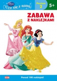 Disney Ucz się z nami. Zabawa z naklejkami