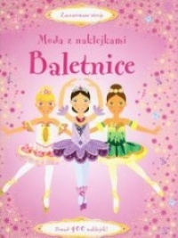 Moda z naklejkami. Baletnice