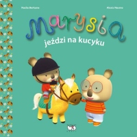 Marysia jeździ na kucyku