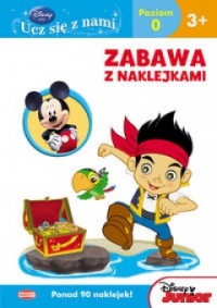 Disney Ucz się z nami. Disney Junior. Zabawa z naklejkami