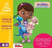 Ćwiczę i koloruję z naklejkami z Dosią - Disney English