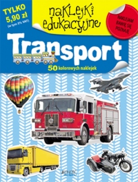 Naklejki edukacyjne. Transport