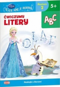 Disney Uczy. Kraina Lodu. Ćwiczymy litery