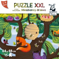 Puzzle XXL Mieszkańcy drzewa