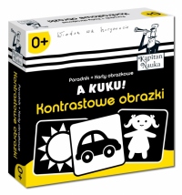 A kuku! Kontrastowe obrazki (poradnik dla opiekunów + 17 kart)