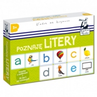 Poznaję Litery. Książka + 35 kart obrazkowych