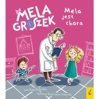 Mela i Groszek. Mela jest chora