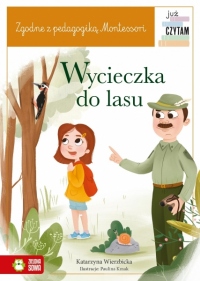 Wycieczka do lasu. Już czytam. Montessori.