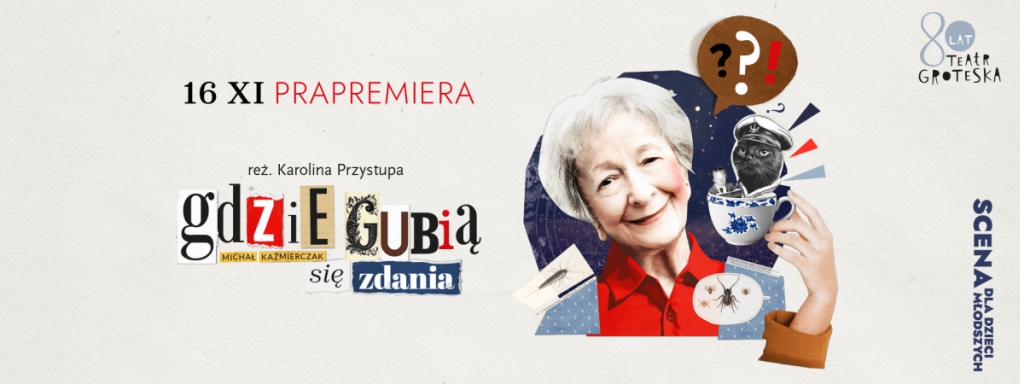 "Gdzie gubią się zdania" - prapremiera spektaklu o literatach krakowskich. Wywiad z twórcami 