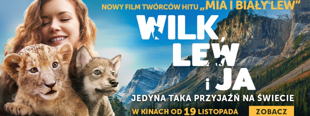 Na ten film czekają całe rodziny! WILK, LEW I JA od 19 listopada w kinach