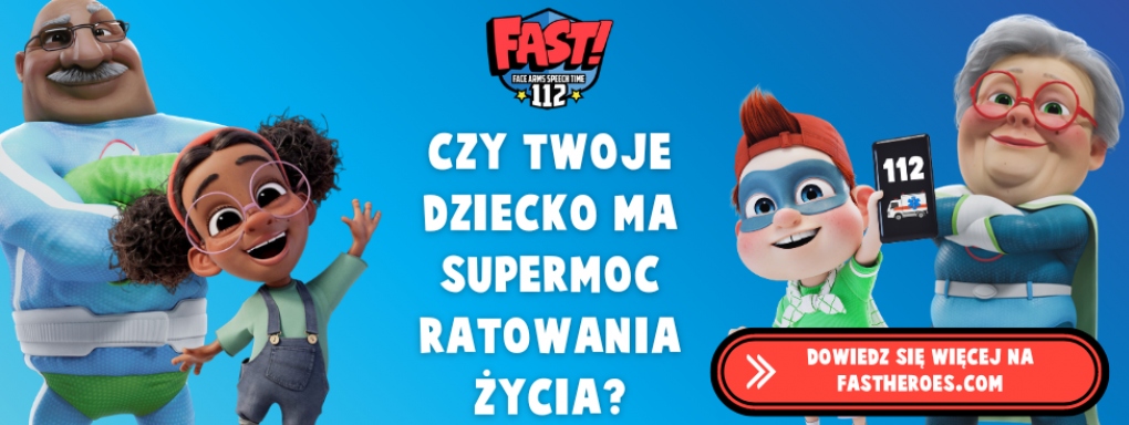 Dzięki lekcjom FAST Heroes dzieci ratują życie najbliższych! 