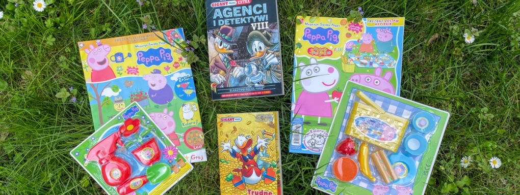 Na wiosenny piknik? Tylko z komiksem lub czasopismem!