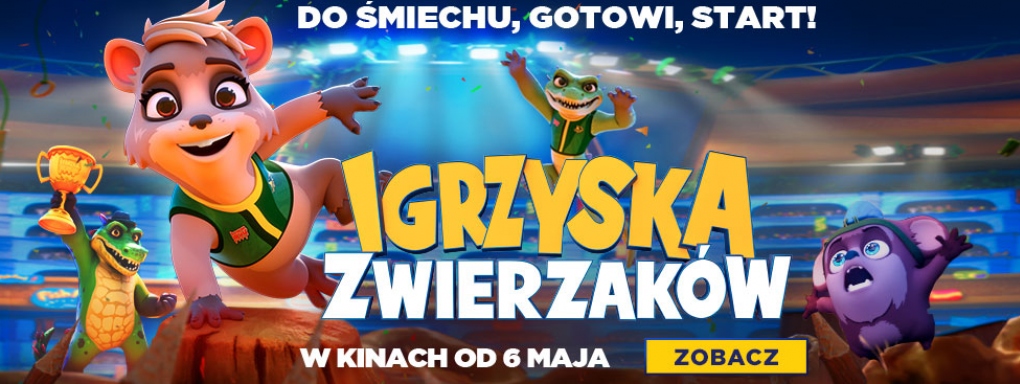 "Igrzyska zwierzaków" - w kinach od 6 maja!