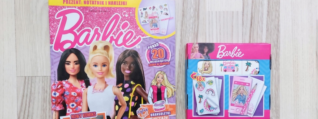 Powitanie Nowego Roku z czasopismem "Barbie"