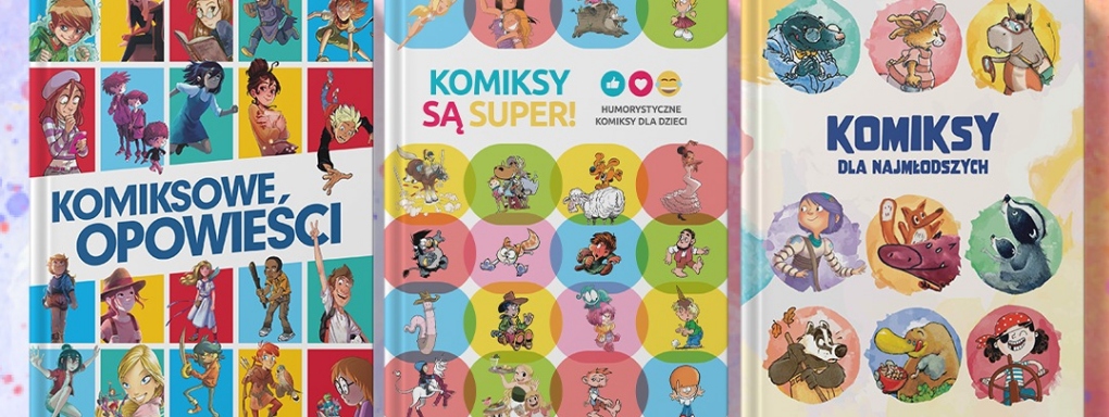 Nowe samplery serii komiksowych dla dzieci