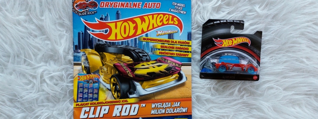 Przejażdżka pełna wrażeń z nowym numerem magazynu "Hot Wheels"