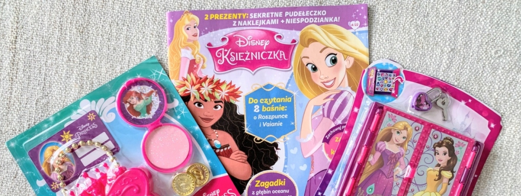 Nauka o dobru i odwadze z magazynem "Disney. Księżniczka"