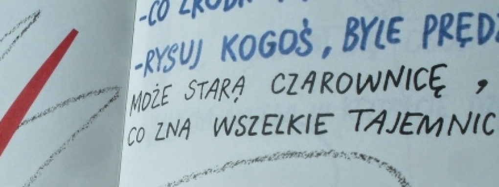 Wędrówka pędzla i ołówka - z cyklu "Jak powstaje książka"