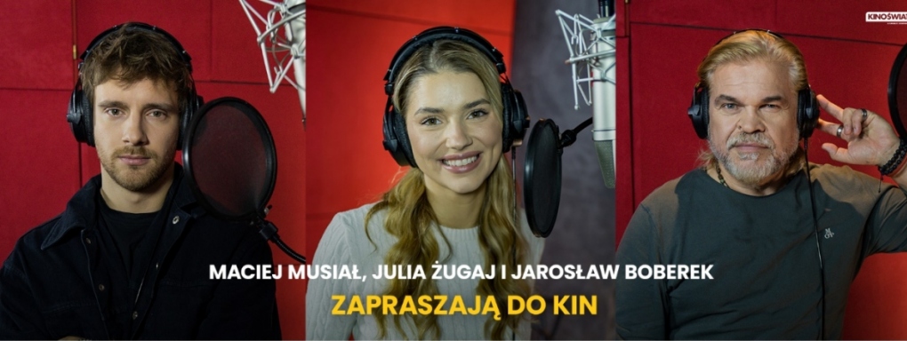 Julia Żugaj, Maciej Musiał i Jarosław Boberek zapraszają do kin na film RENIFER NIKO I ZAGINIONE SANIE MIKOŁAJA