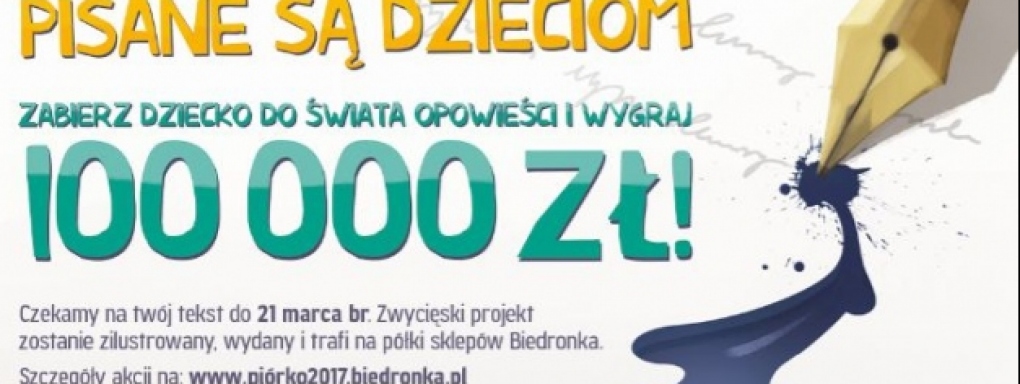 Biedronka po raz trzeci wspiera debiutujących pisarzy oraz ilustratorów