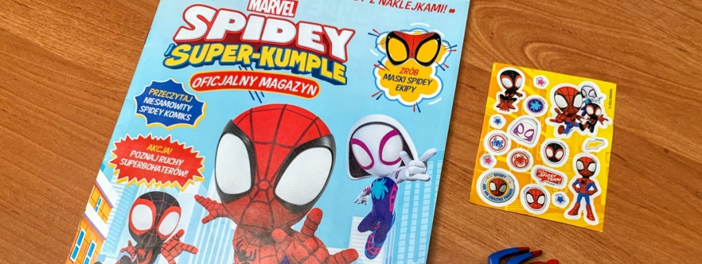 Oficjalny magazyn ?Spidey i super-kumple? już w sprzedaży!