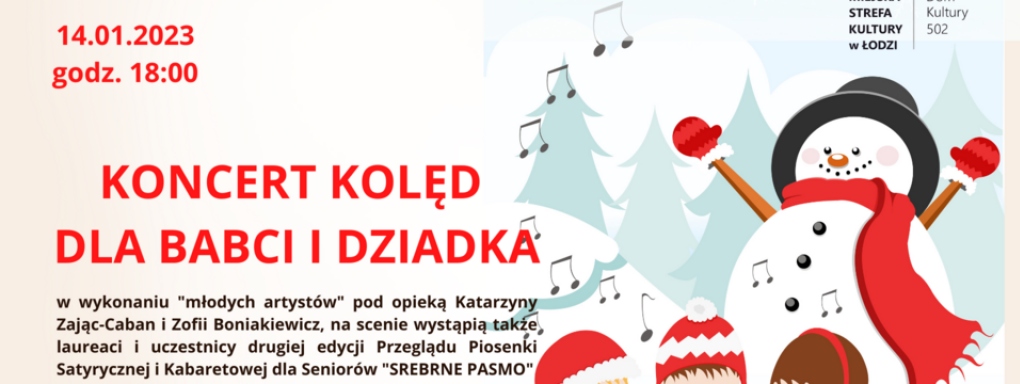 Koncert kolęd dla Babci i Dziadka