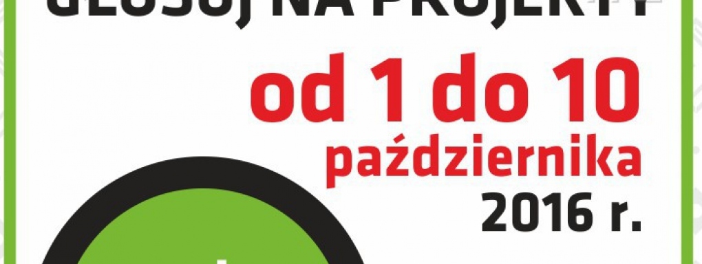 Budżet Obywatelski 2017 - jak głosować?