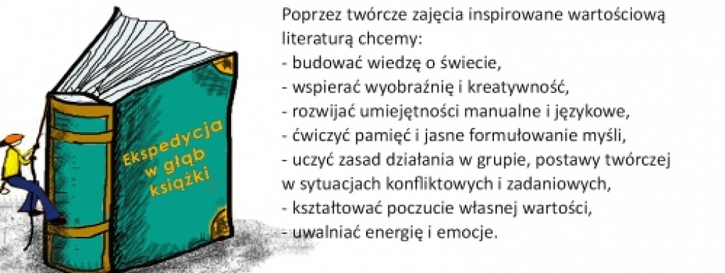 Ekspedycja w głąb książki - inicjatywa nominowana w konkursie Słoneczniki 2014 w kategorii JĘZYK