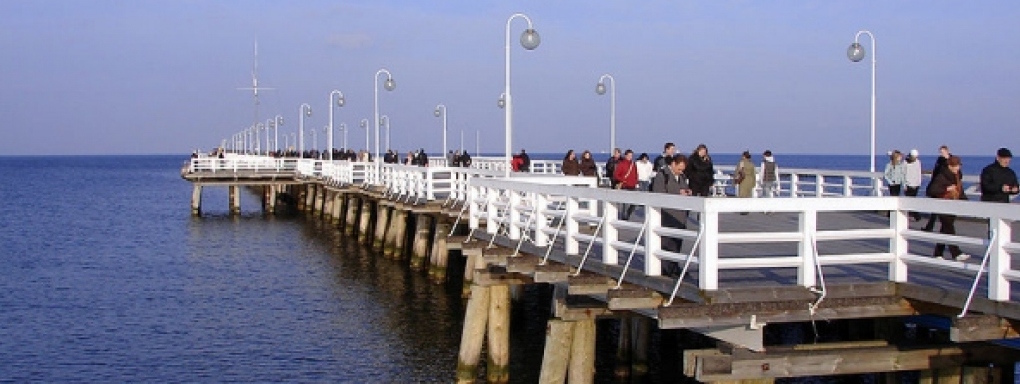 Molo i plaża - Sopot