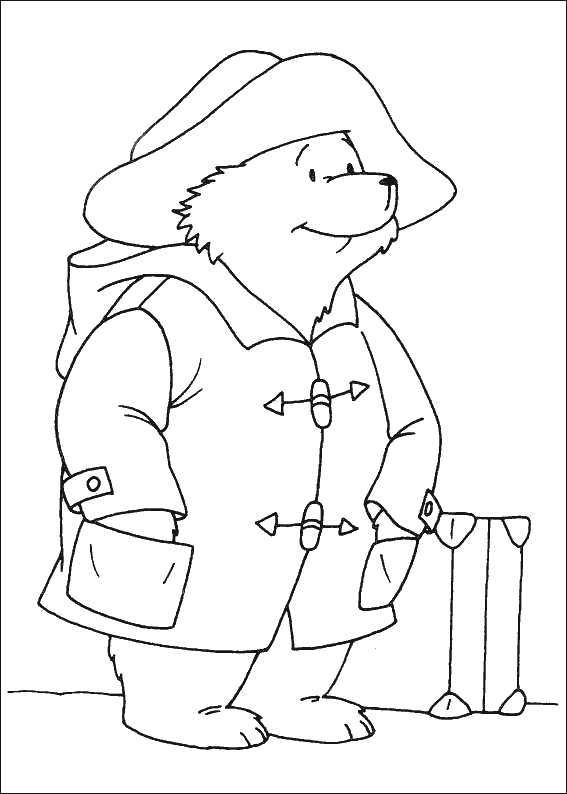 kolorowanka - Paddington 6